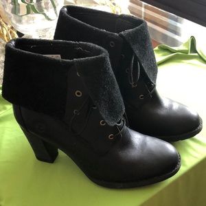 Timberland Stratham Heights FoldDown Leather Boots